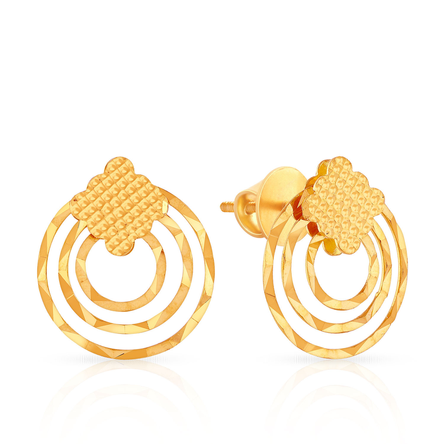 Buy Malabar Gold Earring MHAAAAAAVCZX for Women Online | Malabar Gold ...
