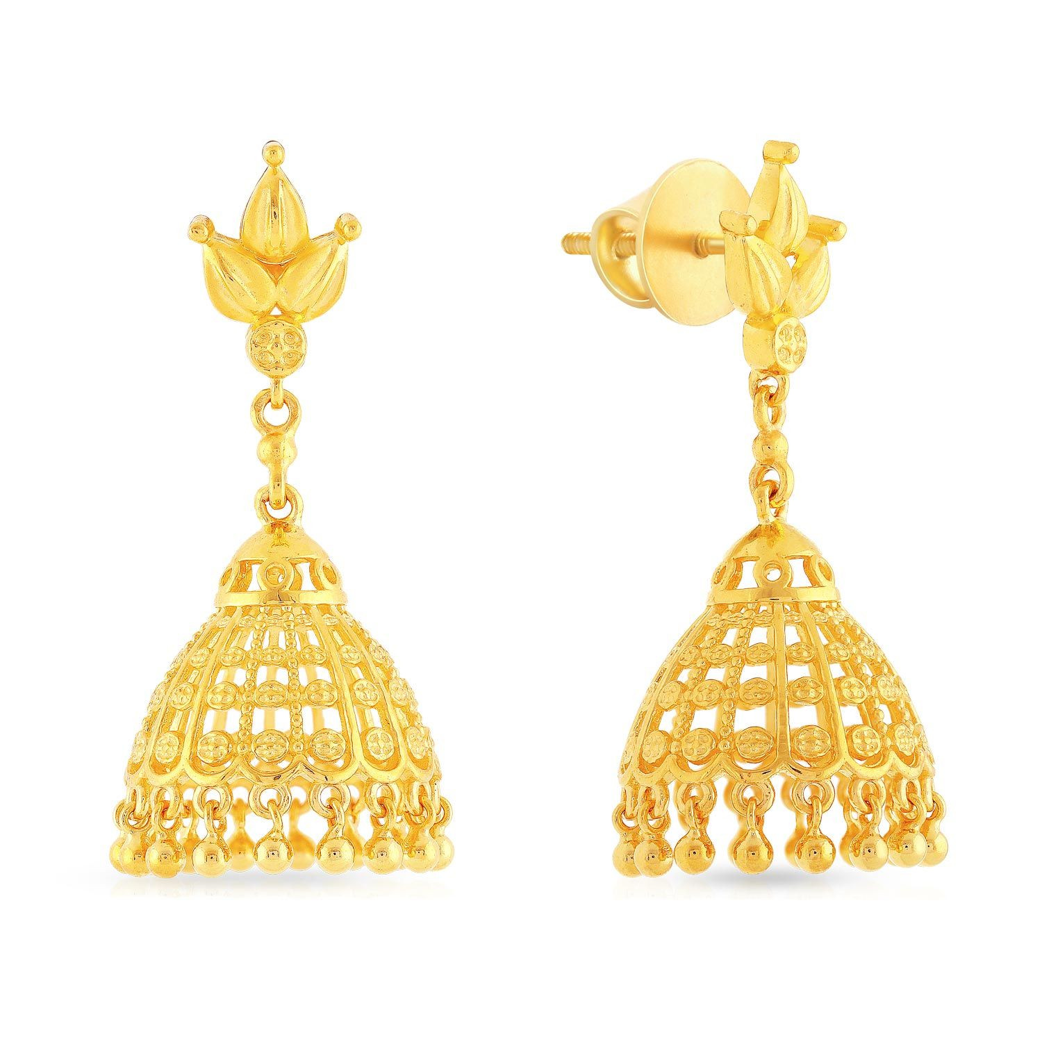 Buy Malabar Gold Earring SPJSP018 for Women Online | Malabar Gold