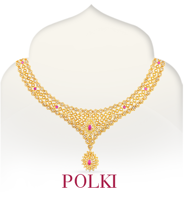 Gold Polki Necklace