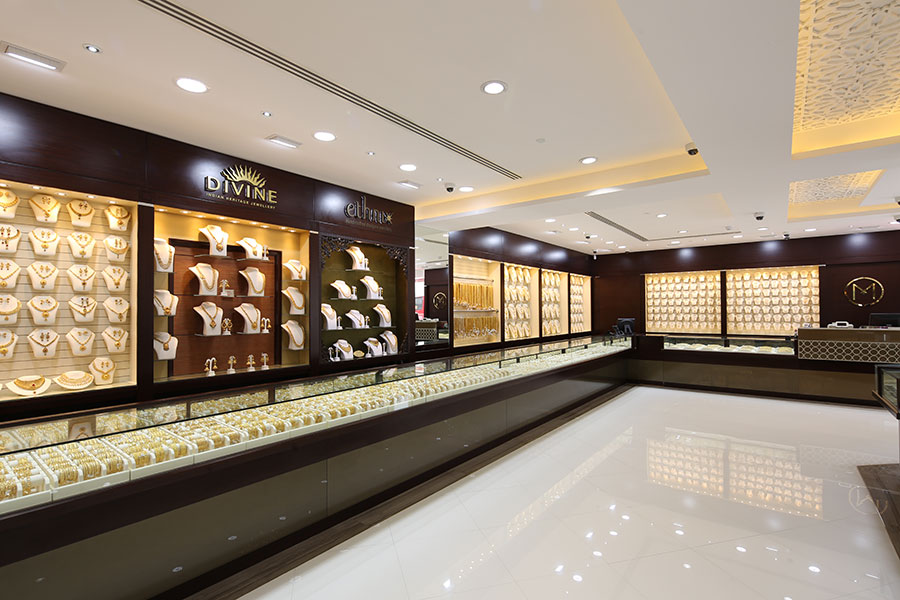Золотая стор. Gold Luxe ювелирный магазин. Вип витрины. Jewelry Store in Dubai. Shop Interior +Gold.